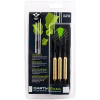 Longfield Fléchettes en laiton de qualité supérieure. niveau semi-professionnel steeltips
