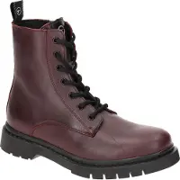 Tamaris Bottines à lacets merlot
