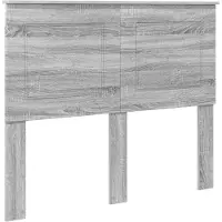 vidaXL Tête de lit Sonoma gris 100 cm en bois composite