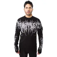 Heartless T-shirt manches longues Gothic de - Akumu - Haut Homme - S - 3XL - pour Homme - noir - Taille L