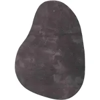 vidaXL Tapis de salon HUARTE anthracite 120 x 170 cm polyester