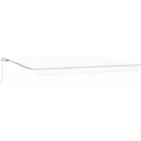 vidaXL Store blanc 450 x 350 x 165 cm en polyester