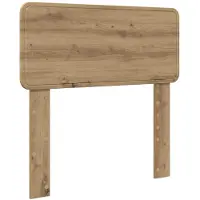 vidaXL Tête de lit en bois composite chêne artisanal
