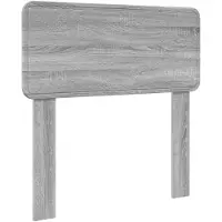 vidaXL Tête de lit en bois composite gris Sonoma
