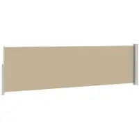vidaXL , store latérale rétractable, rectangulaire, 120 x 300 cm, polyester