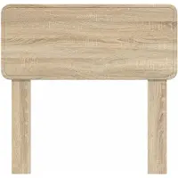 vidaXL Tête de lit en bois composite chêne Sonoma