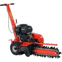 YATO Fraiseuse de tranchées, fraiseuse de terre, fraiseuse de câbles, fraiseuse de drainage 60cm, 9kW/12,24cv