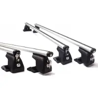 Amos Barres de toit pour Mitsubishi Pajero Mk II SUV 5 portes, année de construction 1996-1997