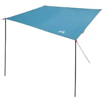 vidaXL Auvent pour caravane 240 x 460 cm Imperméable Bleu Taffetas