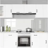 vidaXL : 2 panneaux de protection pour cuisine, transparents, 100 x 60 cm, en verre trempé