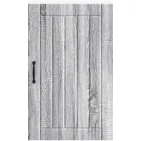 vidaXL Armoire murale LUCCA, gris Sonoma, 50 x 31 x 80 cm, aggloméré