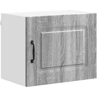 vidaXL Façade de lave-vaisselle Kalmar, 2 pièces, gris Sonoma, 50 x 31 x 40 cm