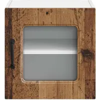 vidaXL Façade de lave-vaisselle Kalmar, 2 pièces, bois recyclé, 40 x 31 x 40 cm