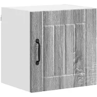 vidaXL Armoire murale LUCCA, lot de 2, gris Sonoma, 40 x 31 x 40 cm