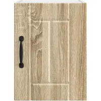 vidaXL Armoire murale LUCCA en chêne Sonoma, 30 x 31 x 40 cm, aggloméré