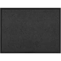 vidaXL Tapis de porte Anthracite 60 x 40 x 1.2 cm Tissu en teddy