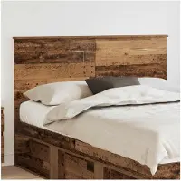 vidaXL Tête de lit en bois ancien 100 cm Matériau dérivé du bois