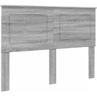 vidaXL Tête de lit Sonoma gris 100 cm en bois composite