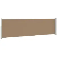 vidaXL Store de balcon escamotable, 120 x 300 cm, polyester, angle droit