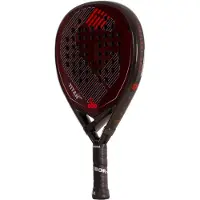 Vibora Raquette de padel - TITAN BLACK LIGHT - Forme hybride - Carbone 24K - Cœur EVA pro