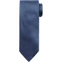 Suitable Cravate Denim Soie Bleu Bleu foncé