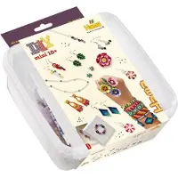 Ginza.se Mini Pegboards In Bucket Jewelry (385404) Craft Kit Beige
