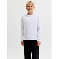 Jack & jones Junior T-Shirt 'JJEOrganic' blanc