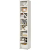 Vevor Bibliothèque étroite à 8 niveaux