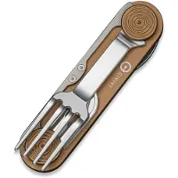 CIVIVI Partake C24032C-2, Stainless Steel, Brown Aluminum, couverts outdoor