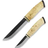 Woodsknife Couteau finlandais Double Leuku (Tuplaleuku)