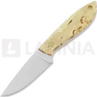 Brisa Couteau Bobtail 80, curly birch, flat, leather
