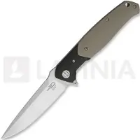 Bestech Couteau pliant Swordfish - Satin - G10, beige, noir