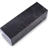 Brisa Stabilized Curly Birch, x-cut black