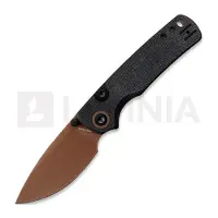 Vosteed Couteau pliant Porcupine T - Copper Dune - Micarta, noir