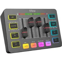 Fifine SC3 (USB), Interface audio, Noir