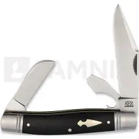 Rough Ryder Couteau pliant Common Stock D2 Black Micarta