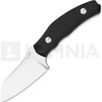 Kizer Cutlery Bulldog Fix 1116A3 Satin 14C28N, Black G10, couteau fixe, O.SHO design
