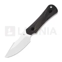Kizer Cutlery Couteau Bone AEB-L, Black Stabilized Wood, Satin