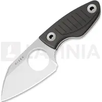 Kizer Cutlery Nightjar 1114A2 Stonewashed AUS-10, Gray Aluminum, couteau fixe, Vincent Rizzo design