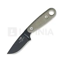 ESEE Izula II black IZULA-II-B couteau de survie avec étui noir + clip ceinture