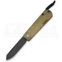 CIVIVI Couteau pliant Slippy Sendy, Milled Bead Blast Ultem, Black Stonewash