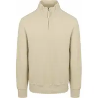 Gant Pull Demi-Zip Ecru