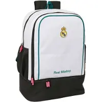 Safta Real Madrid 26/27 Training 42l Backpack Blanc Enfants