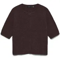 Vero Moda Cardigan 'VMDoffy' chocolat