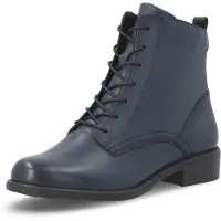 Remonte Bottines à lacets bleu foncé