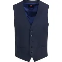Suitable BASE Gilet bleu marine Bleu Bleu foncé taille 44