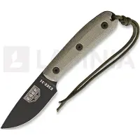 ESEE Couteau de survie Model 3, modified handle