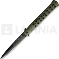 Cold Steel Couteau pliant Ti-Lite Linerlock, vert