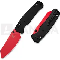 Bestechman Couteau pliant Cicada - Cerakote - G10, noir