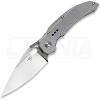 Bestech Couteau pliant Exploit - Satin - Titanium